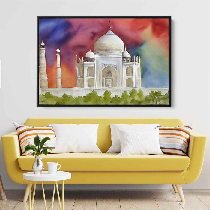 Watercolor Taj Mahal #108 - Kanvah