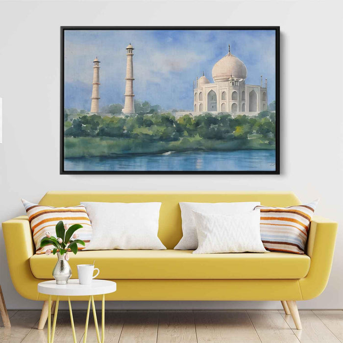 Watercolor Taj Mahal #112 - Kanvah