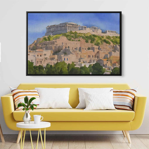 Watercolor Acropolis #115 - Kanvah