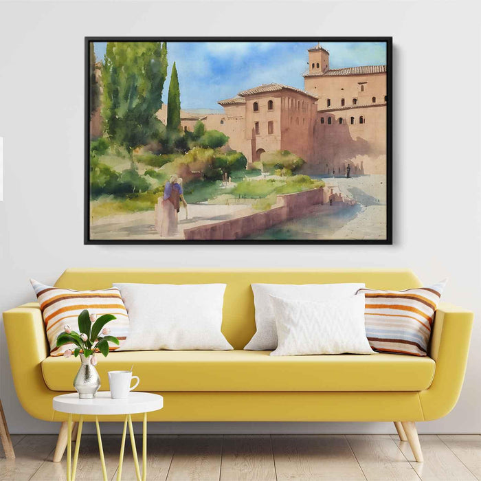 Watercolor Alhambra #105 - Kanvah