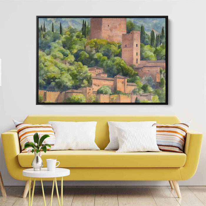 Watercolor Alhambra #108 - Kanvah