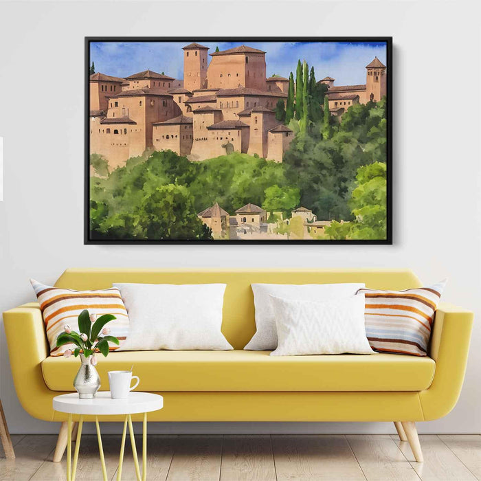 Watercolor Alhambra #110 - Kanvah