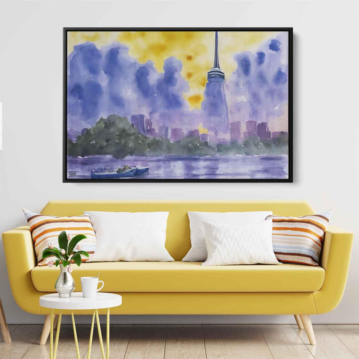 Watercolor CN Tower #112 - Kanvah