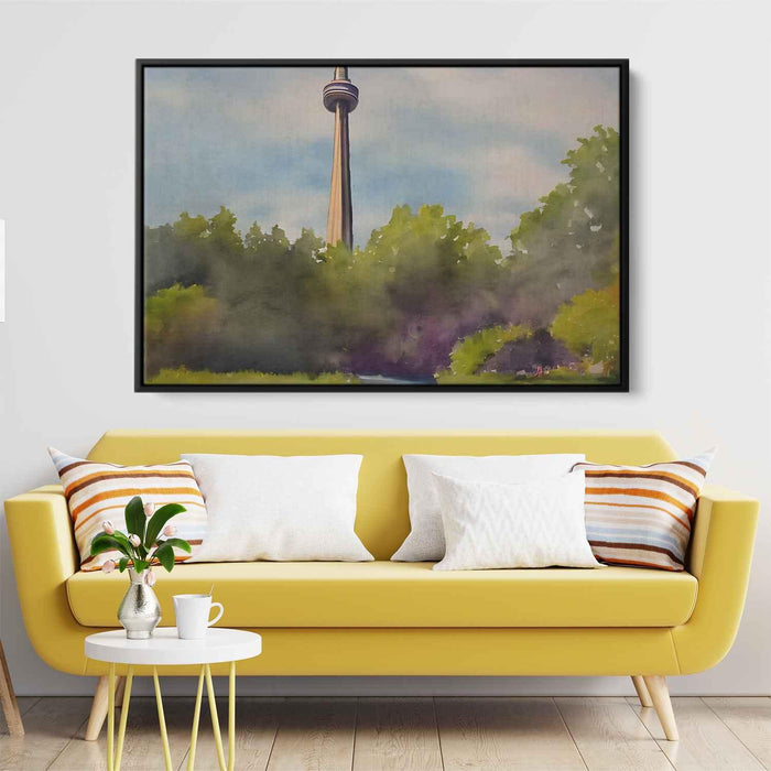 Watercolor CN Tower #123 - Kanvah