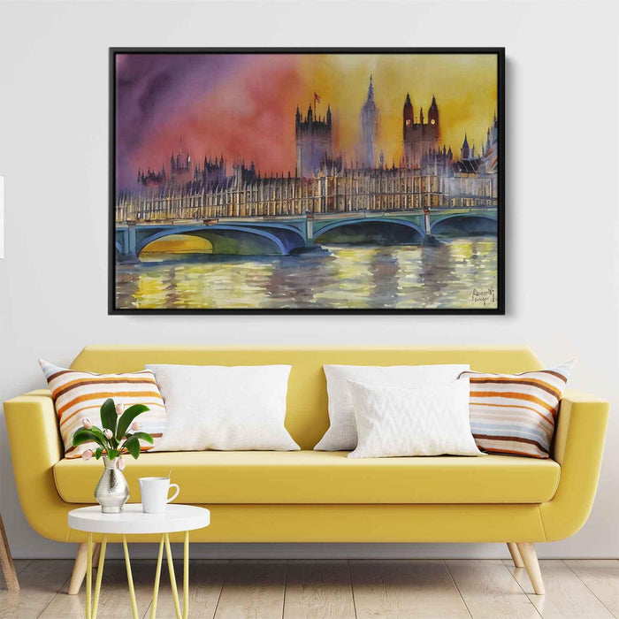 Watercolor Palace of Westminster #108 - Kanvah