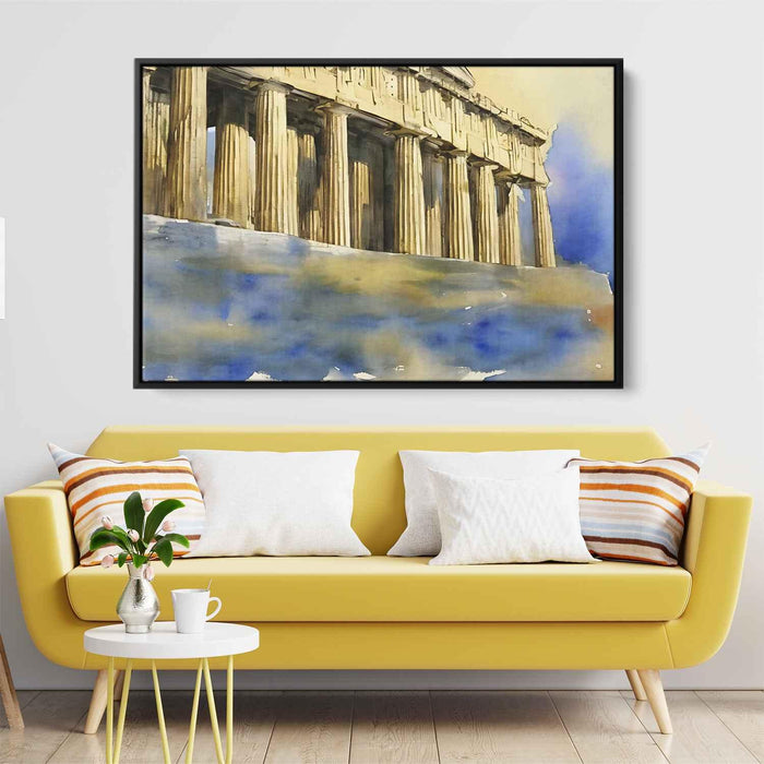 Watercolor Parthenon #110 - Kanvah