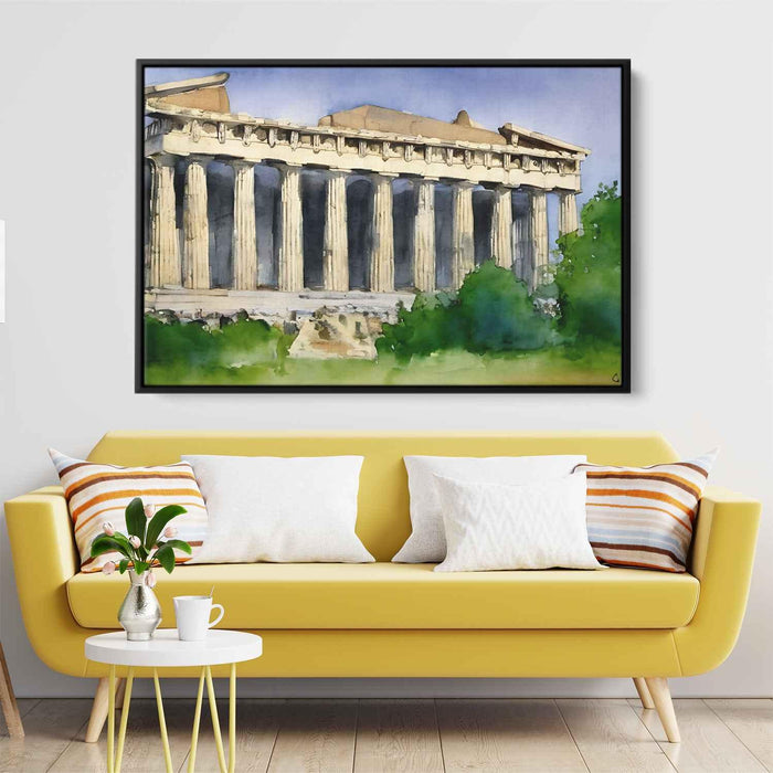 Watercolor Parthenon #115 - Kanvah