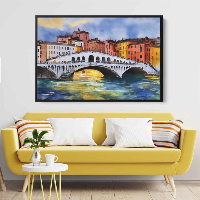 Watercolor Rialto Bridge #105 - Kanvah