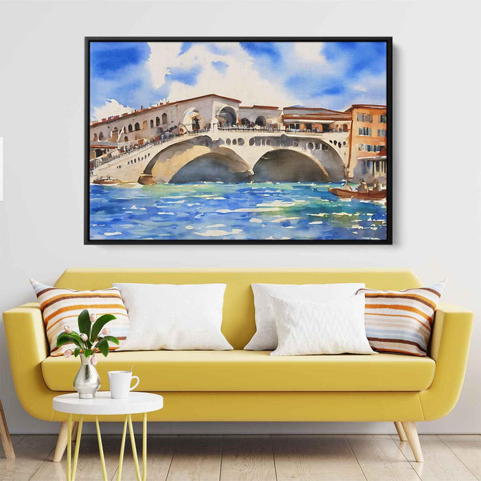 Watercolor Rialto Bridge #110 - Kanvah