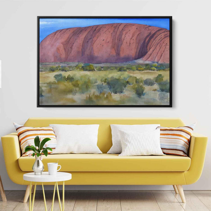 Watercolor Uluru #115 - Kanvah