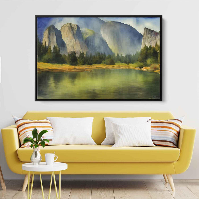 Watercolor Yosemite Valley #105 - Kanvah