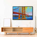Abstract Golden Gate Bridge #115 - Kanvah