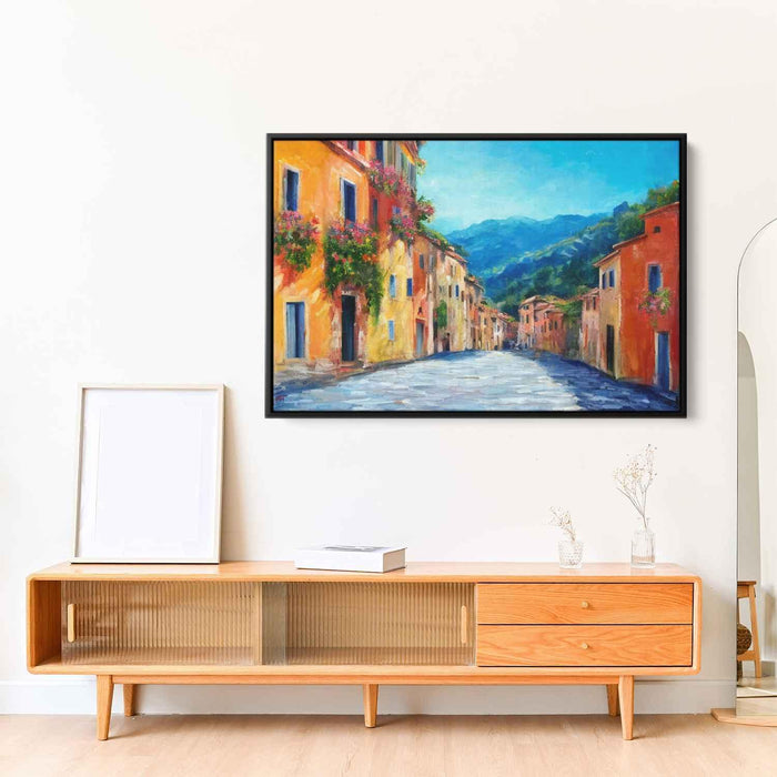 Abstract Portofino Streets #123 - Kanvah