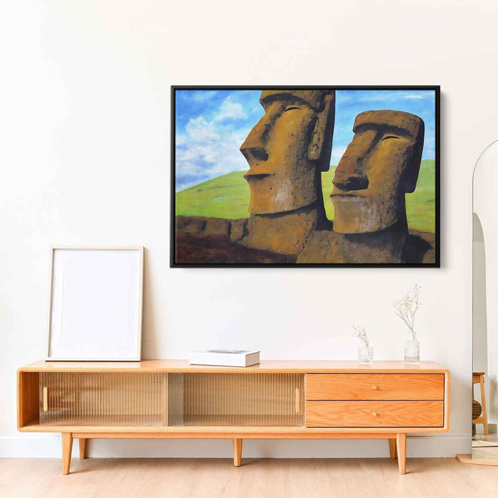 Abstract Moai of Easter Island #112 - Kanvah