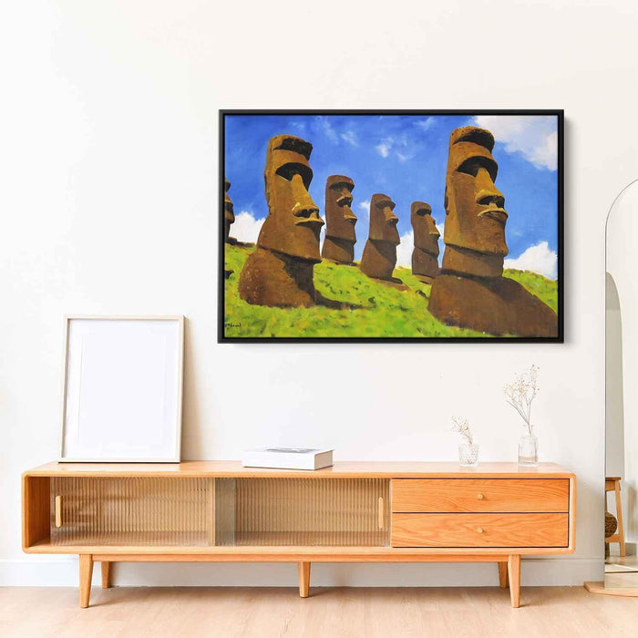 Abstract Moai of Easter Island #113 - Kanvah