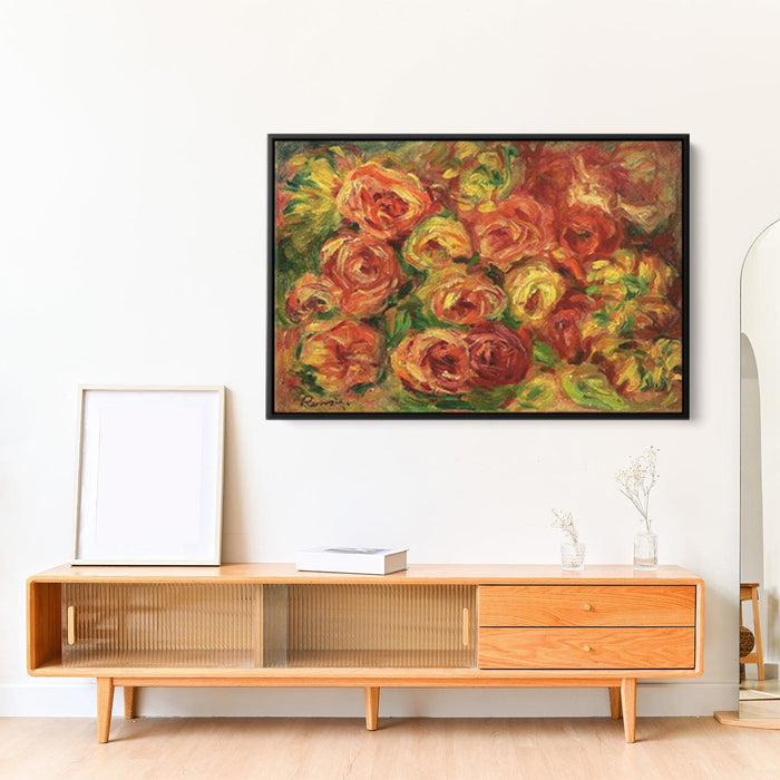 Armful of Roses by Pierre-Auguste Renoir - Canvas Artwork