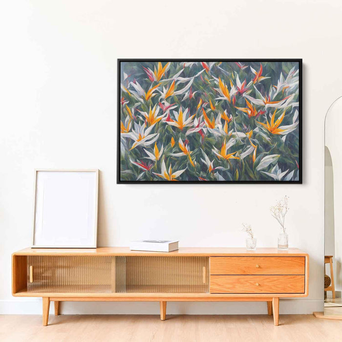 Contemporary Oil Birds of Paradise #106 - Kanvah