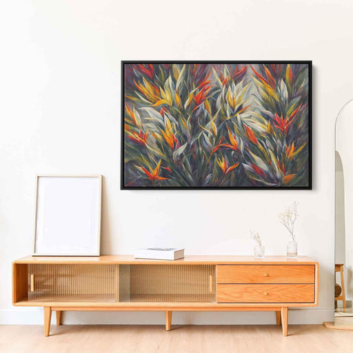 Contemporary Oil Birds of Paradise #123 - Kanvah