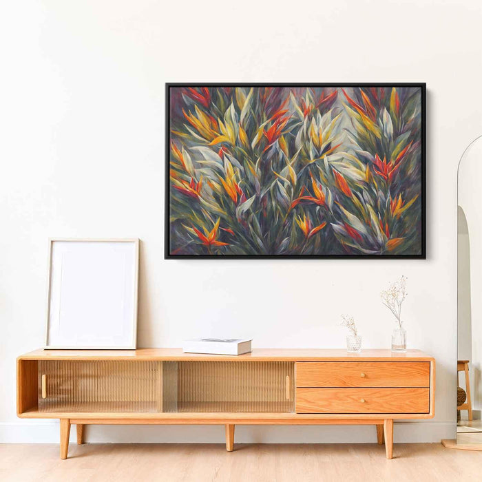 Contemporary Oil Birds of Paradise #123 - Kanvah