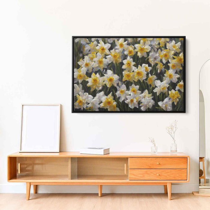 Contemporary Oil Daffodils #108 - Kanvah
