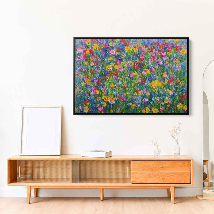 Cubist Oil Wild Flowers #112 - Kanvah