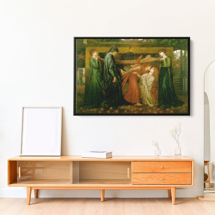 Dante's Dream by Dante Gabriel Rossetti - Canvas Artwork