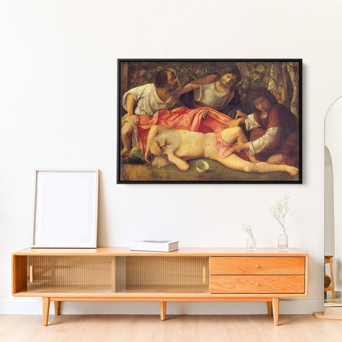 Drunkenness of Noah by Giovanni Bellini - Canvas Artwork
