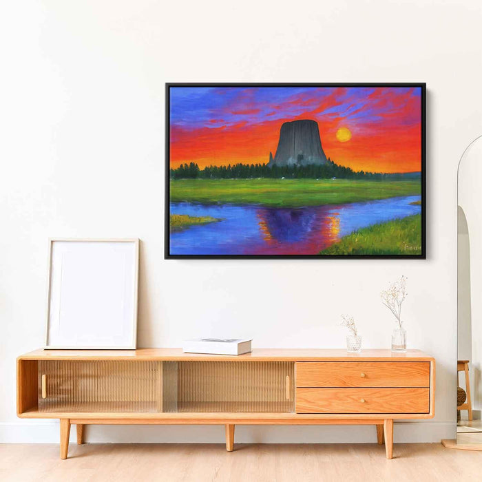 Impressionism Devils Tower #113 - Kanvah