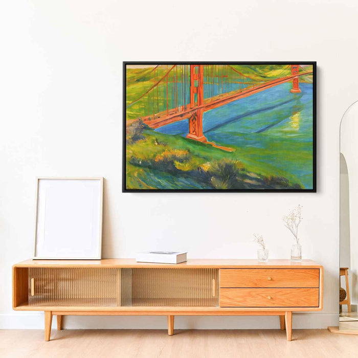 Impressionism Golden Gate Bridge #115 - Kanvah