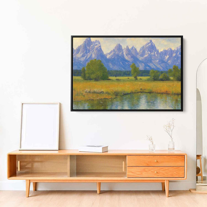 Impressionism Grand Tetons #106 - Kanvah