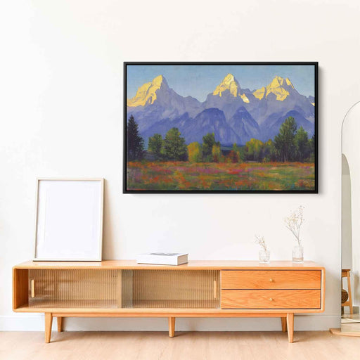 Impressionism Grand Tetons #123 - Kanvah