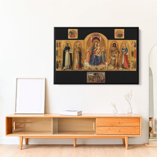 Perugia Altarpiece by Fra Angelico - Canvas Artwork