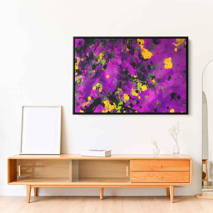 Purple Abstract Splatter #108 - Kanvah