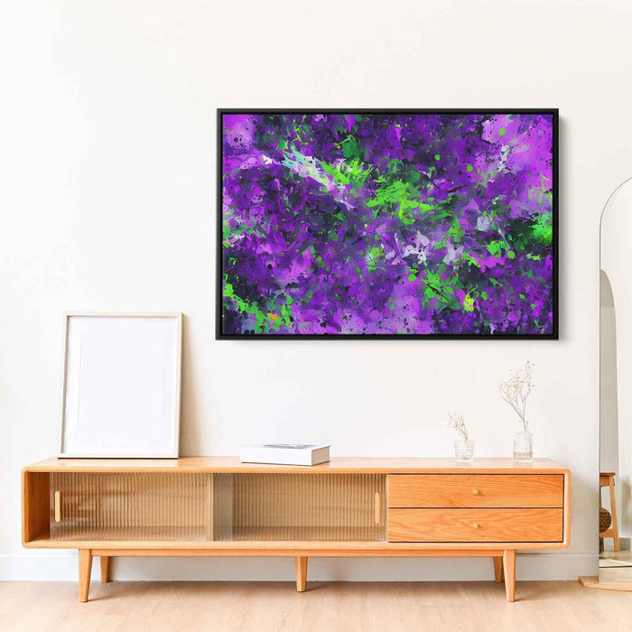 Purple Abstract Splatter #112 - Kanvah