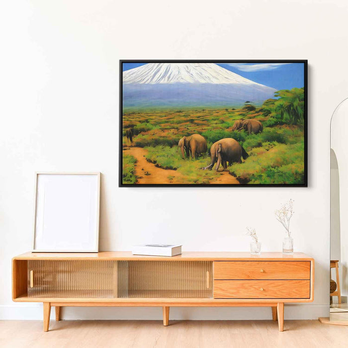 Realism Mount Kilimanjaro #106 - Kanvah