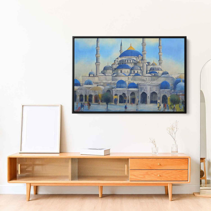 Realism Blue Mosque #105 - Kanvah