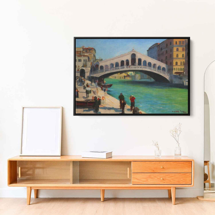 Realism Rialto Bridge #123 - Kanvah