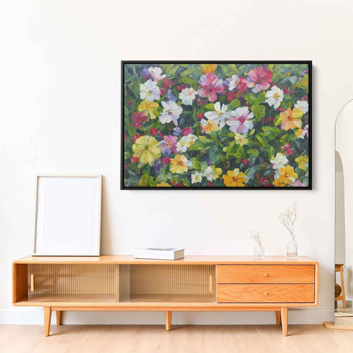 Realistic Oil Tropical Flowers #105 - Kanvah