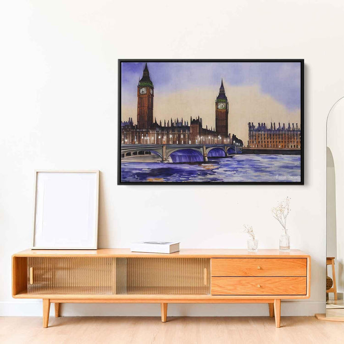 Watercolor Big Ben #112 - Kanvah