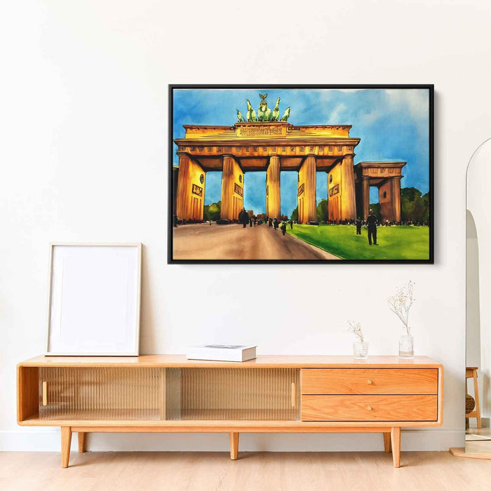 Watercolor Brandenburg Gate #113 - Kanvah