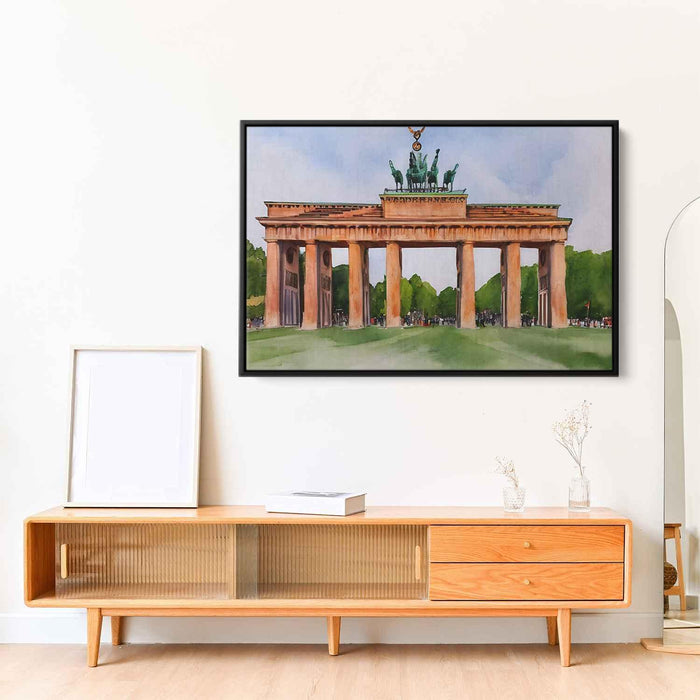 Watercolor Brandenburg Gate #115 - Kanvah