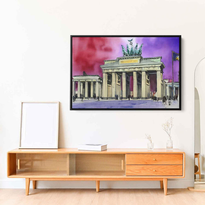 Watercolor Brandenburg Gate #123 - Kanvah