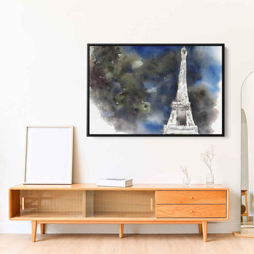 Watercolor Eiffel Tower #108 - Kanvah