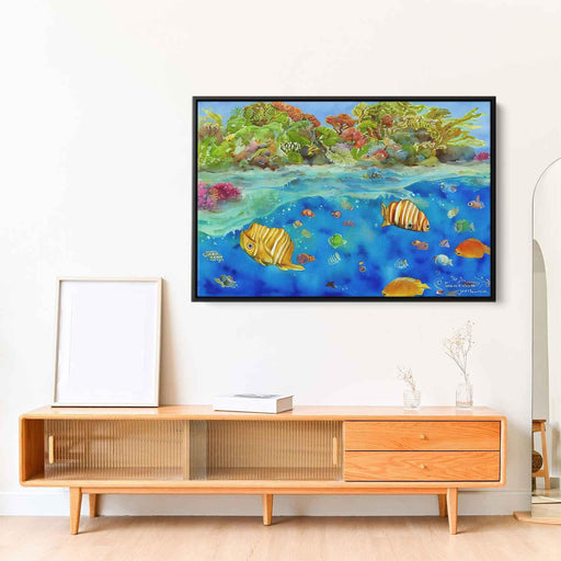 Watercolor Great Barrier Reef #105 - Kanvah