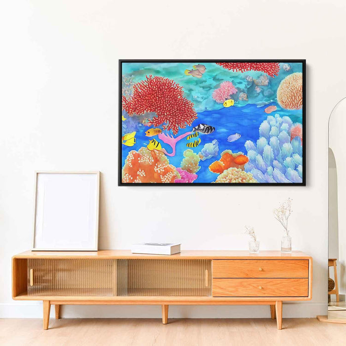 Watercolor Great Barrier Reef #110 - Kanvah