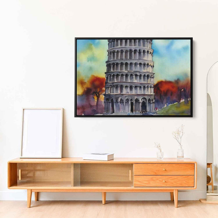 Watercolor Leaning Tower of Pisa #108 - Kanvah