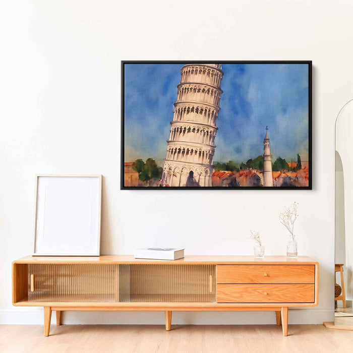 Watercolor Leaning Tower of Pisa #115 - Kanvah