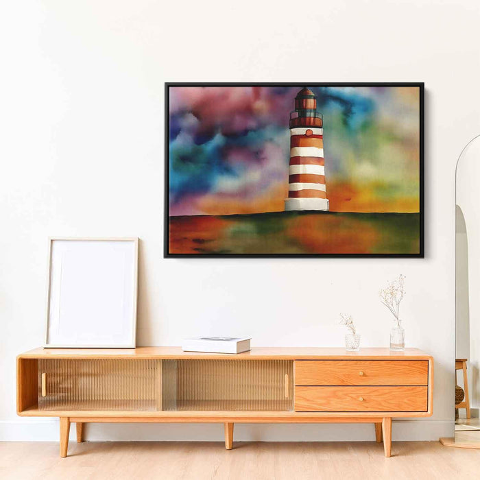 Watercolor Lighthouse #106 - Kanvah