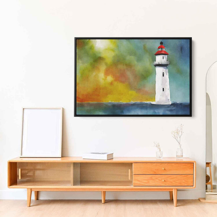 Watercolor Lighthouse #123 - Kanvah