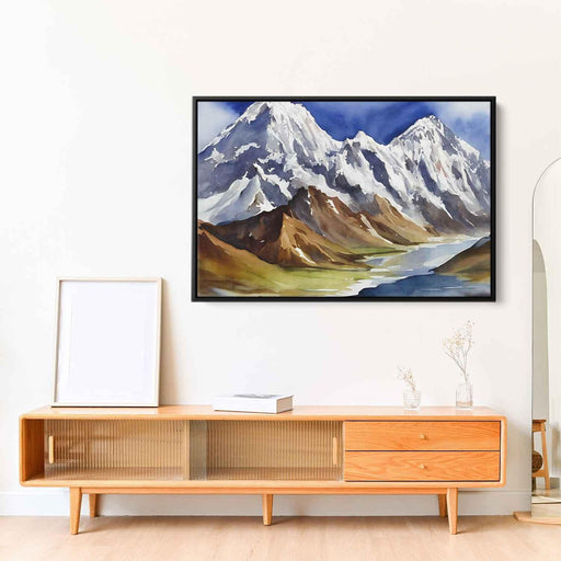 Watercolor Mount Everest #113 - Kanvah